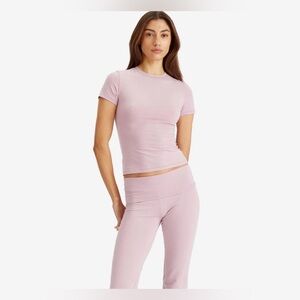 SKIMS Women's Cotton Jersey T-Shirt in Dusk